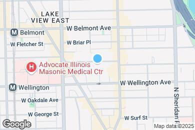 Map image of the property - 647 W Barry Ave