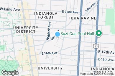Map image of the property - 1968 Iuka Ave