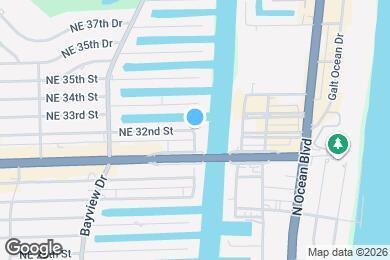 Map image of the property - 2895 NE 32nd St