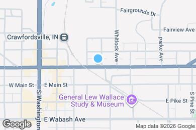 Map image of the property - 412 E Market St