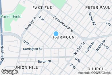 Map image of the property - 1106 N 22nd St