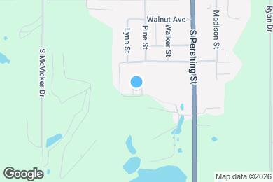 Map image of the property - 2600 Fairway Dr