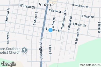 Map image of the property - 313 S Dye St