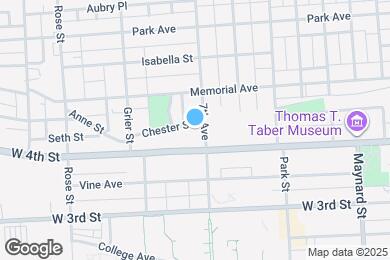 Map image of the property - 1109 Chester St