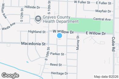 Map image of the property - 1306 Wilford St