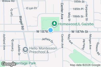 Map image of the property - 1253 W 187th St