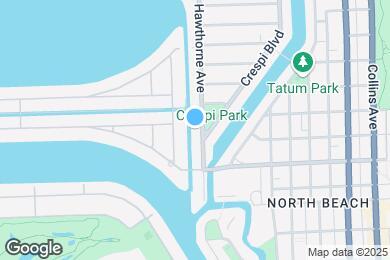 Map image of the property - 7810 Hawthorne Ave