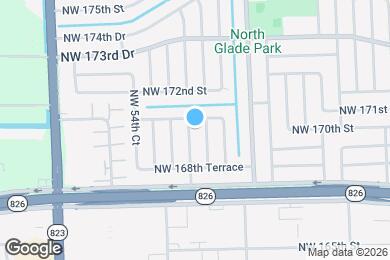Map image of the property - 17001 NW 53rd Ct