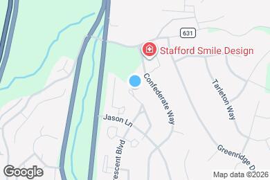 Map image of the property - 606 Hatchers Run Ct