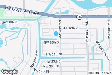 Map image of the property - 6822 NW 29th St