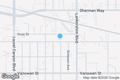 Map image of the property - 11801 Hart St