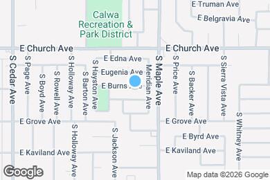 Map image of the property - 4582 E Burns Ave