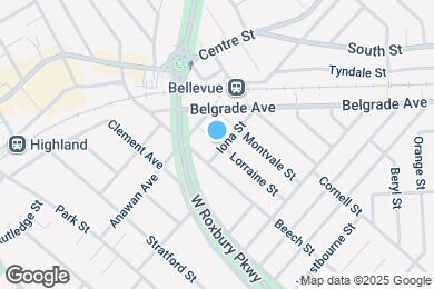 Map image of the property - 31 Iona St