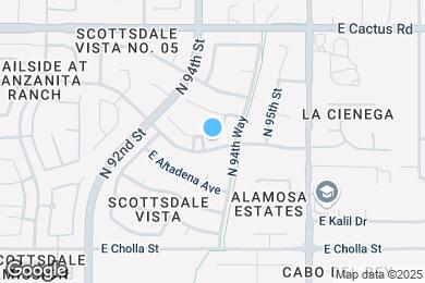 Map image of the property - 9463 E Jenan Dr