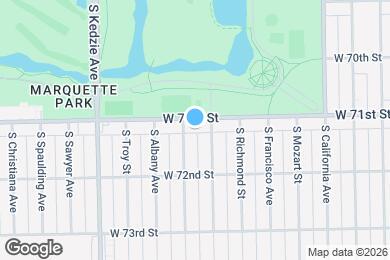 Map image of the property - 3019 W 71st St