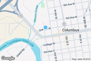Map image of the property - 206 2nd Ave N