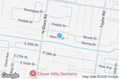 Map image of the property - 2418 Norma Dr