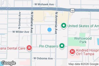 Map image of the property - 2513 W Wilder Ave