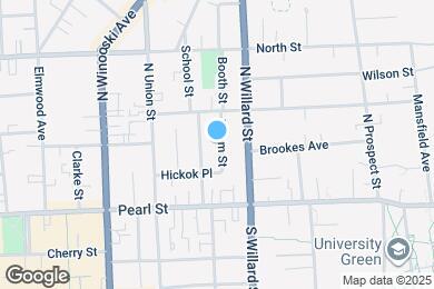 Map image of the property - 29 Isham St