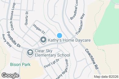 Map image of the property - 3411 Dinosaur St