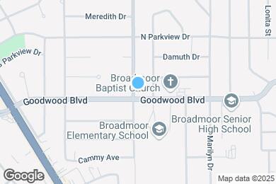 Map image of the property - 9621 Goodwood Blvd