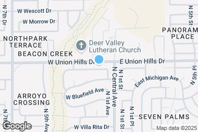 Map image of the property - 118 W Villa Theresa Dr