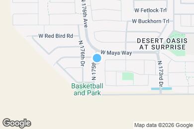 Map image of the property - 26869 N 175th Ln