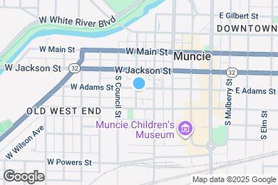 Map image of the property - 425 W Adams St