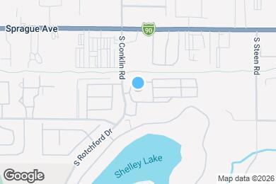Map image of the property - The Reserve at Shelley Lake