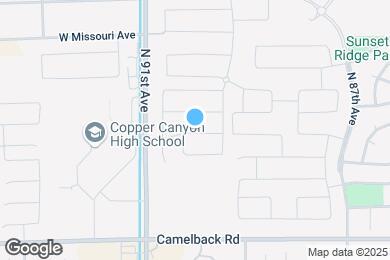 Map image of the property - 8948 W Colter St