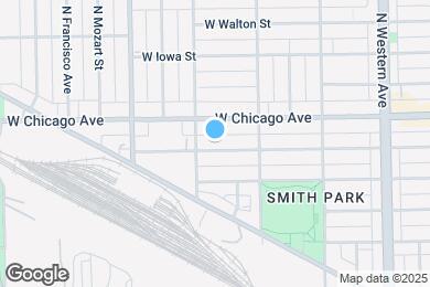 Map image of the property - 2642 W Superior St