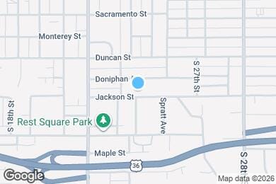 Map image of the property - 2423 Jackson St