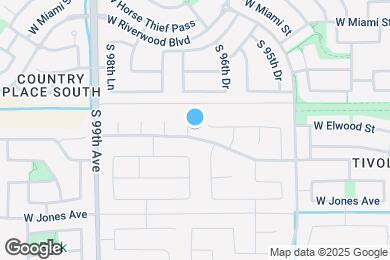 Map image of the property - 3647 S 97th Ave