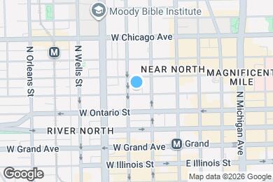 Map image of the property - 661 N Clark St
