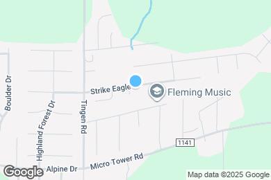 Map image of the property - 11 Tiger Tank Ct