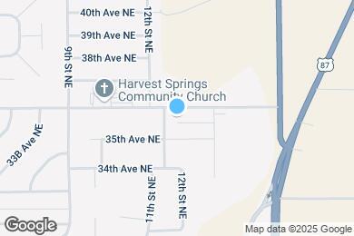 Map image of the property - 1104 36th Ave NE