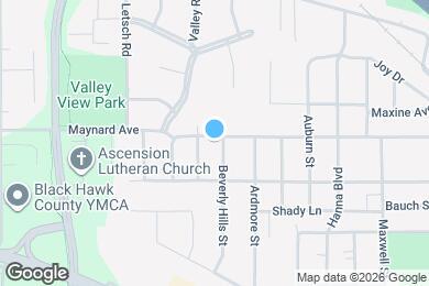 Map image of the property - 402 Beverly Hills St