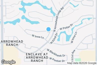 Map image of the property - 6325 W Potter Dr