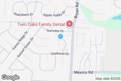 Map image of the property - 1324 Sunny Slope Dr