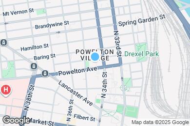 Map image of the property - 3409 Powelton Ave