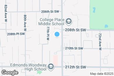 Map image of the property - 20832 76th Ave W