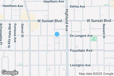 Map image of the property - 6858 De Longpre Ave