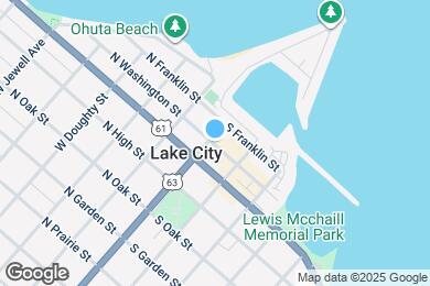 Map image of the property - 101 S Washington St