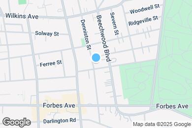 Map image of the property - 1545 Denniston St