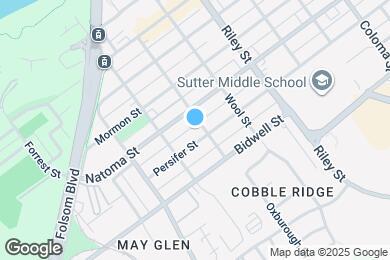 Map image of the property - 904 1/2 Persifer St