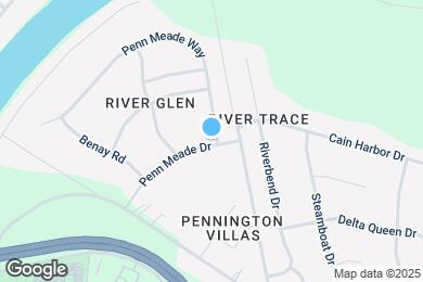 Map image of the property - 3341 Penn Meade Way