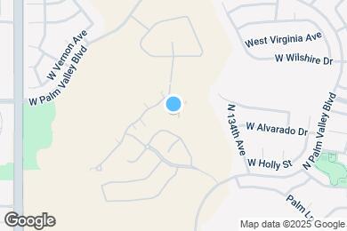 Map image of the property - 2190 N 135th Dr