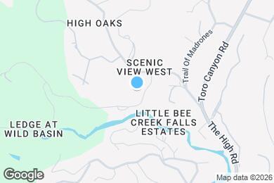 Map image of the property - 1602 Wild Basin Ledge