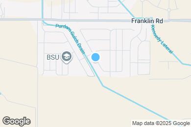 Map image of the property - 313 S Iceberg Lake Ave