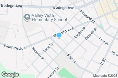 Map image of the property - 721 Western Ave